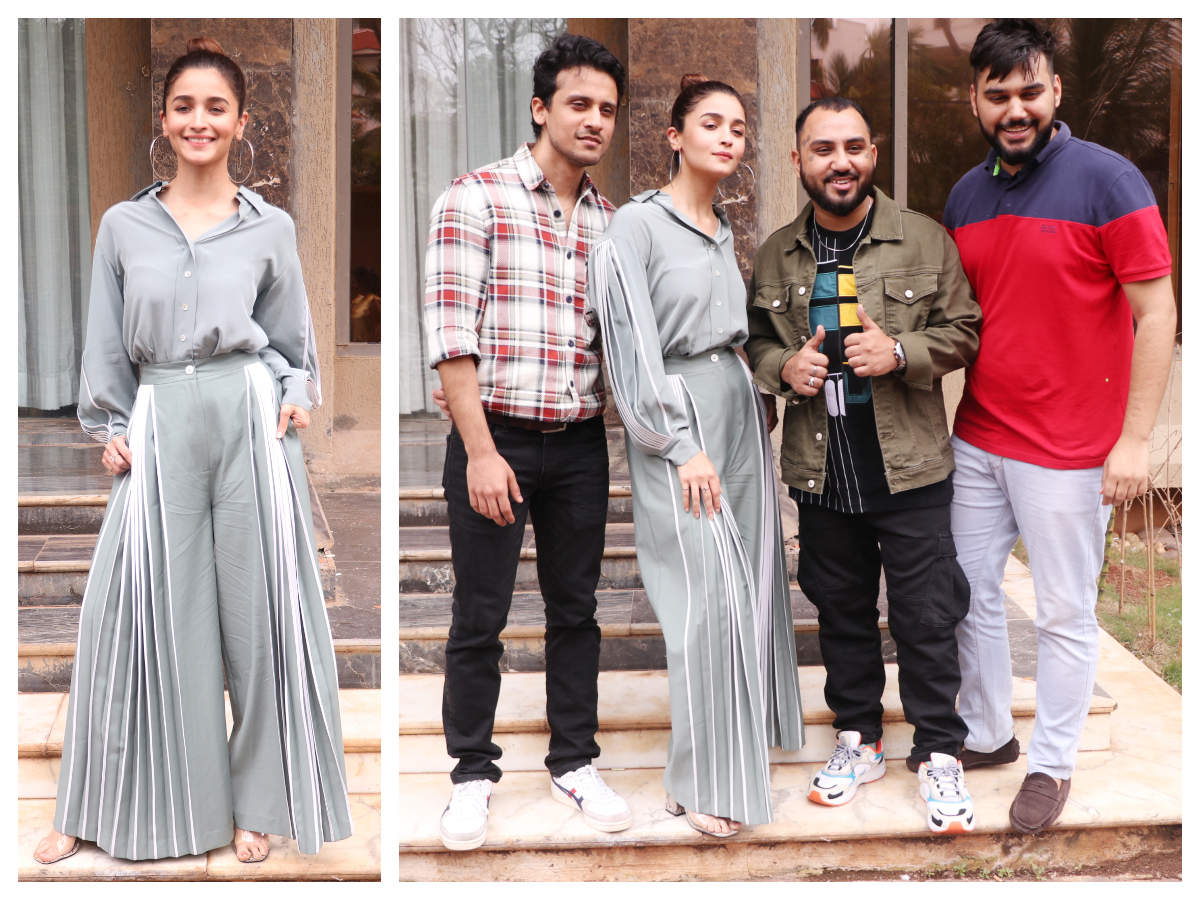 Photos: Alia Bhatt turns heads as she steps out in style to promote her ‘Prada’ song