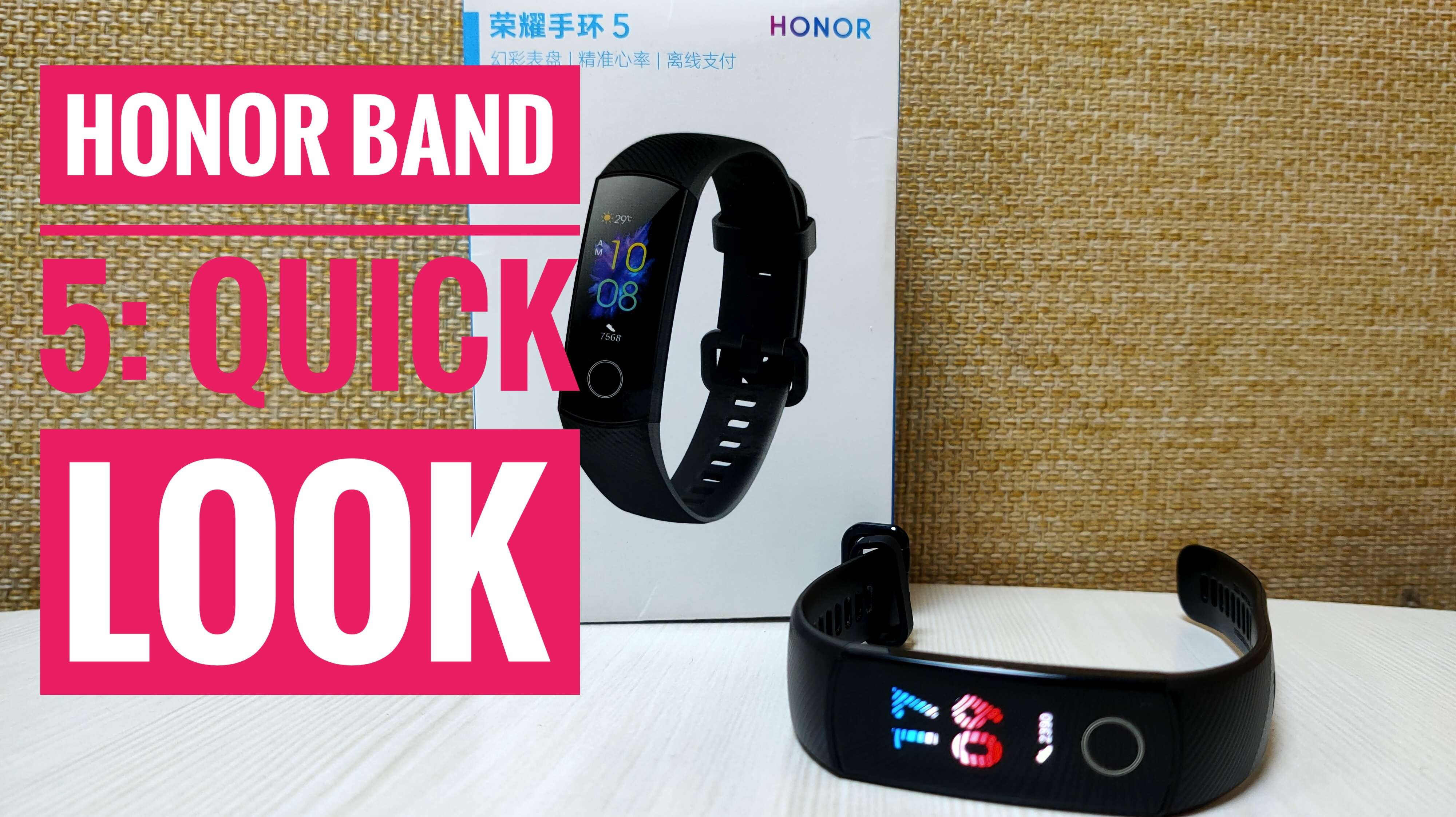 review honor band 5