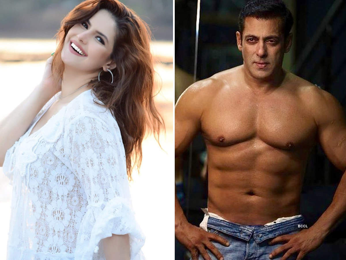 Salman Khan Is Getting Married To Me Says Zareen Khan Cheekily Photogallery Etimes