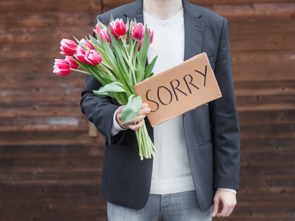 If you want to be taken seriously, stop saying SORRY too often ...