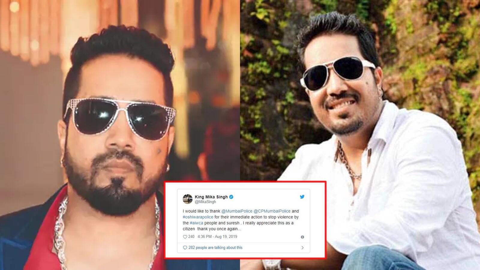 Post ban for performing in Pakistan, Mika Singh thanks Mumbai Police for swift action against protesters outside his home | Hindi Movie News - Bollywood - Times of India Post ban for performing in Pakistan, Mika Singh thanks Mumbai Police for swift action against protesters outside his home | Hindi Movie News - Bollywood - Times of India