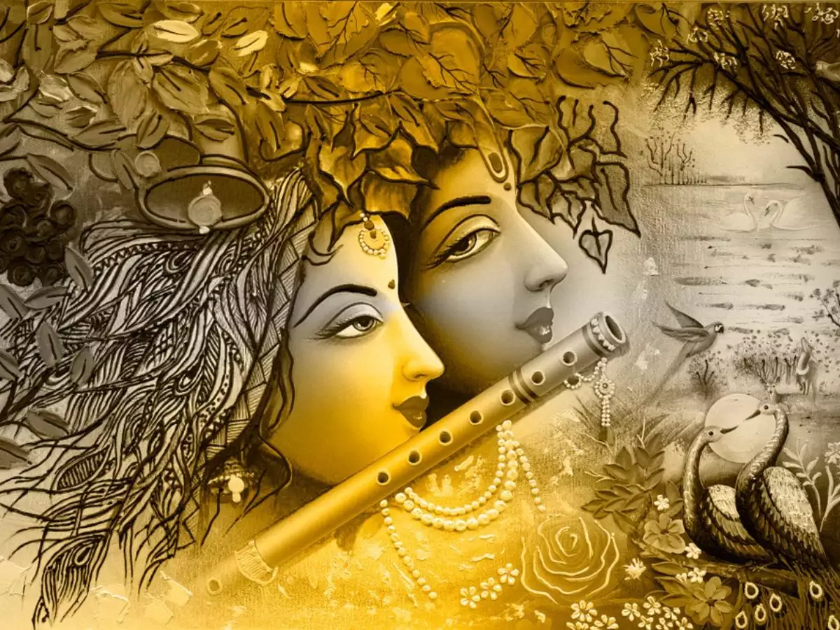 Colorful Picture Of Lord Krishna Hd Krishna Wallpapers Hd Wallpapers