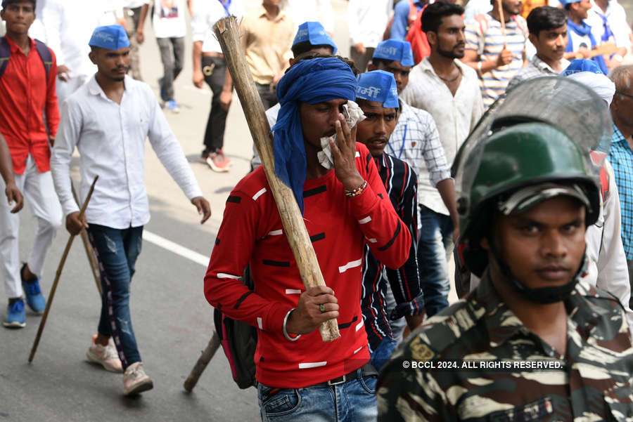 Several injured as Bhim Army protest turns violent in Delhi
