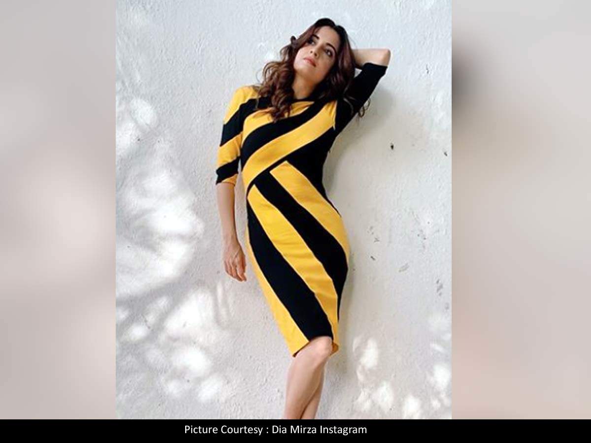 Dia Mirza Flaunts Her Stripes In Her Latest Post