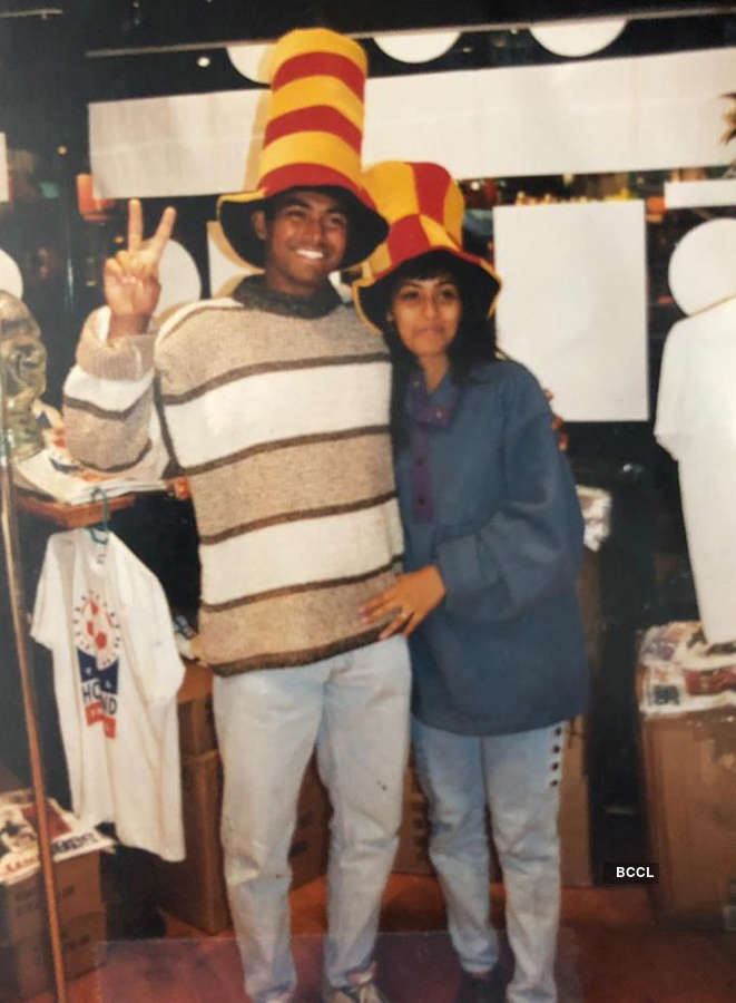 Indian tennis star Leander Paes shares his first throwback pic with sister