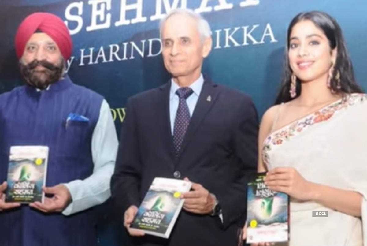 Janhvi Kapoor trolled for holding book upside down at launch event