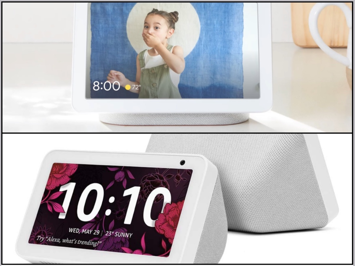 Echo show 5 vs Google Nest Hub Google Nest Hub vs Amazon Echo Show 5