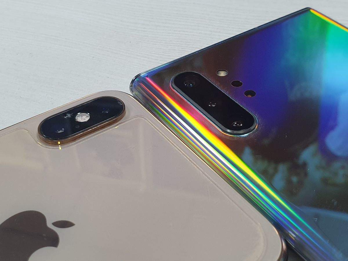 Samsung Galaxy Note 10 Plus Vs Apple Iphone Xs Max How Cameras Of