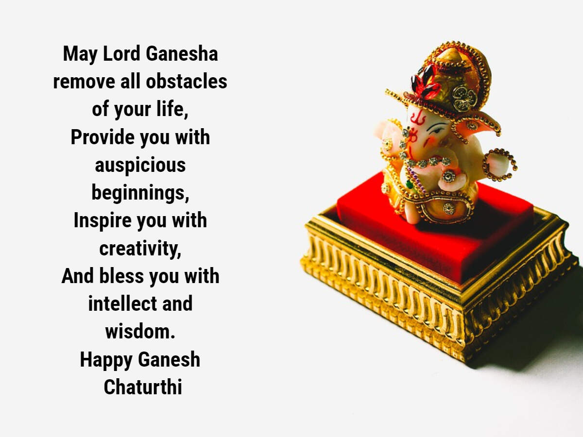 Ganesh Chaturthi 2019 Cards Wishes Images Messages Best Greeting Card Images To Share With Your Friends On Vinayaka Chavithi