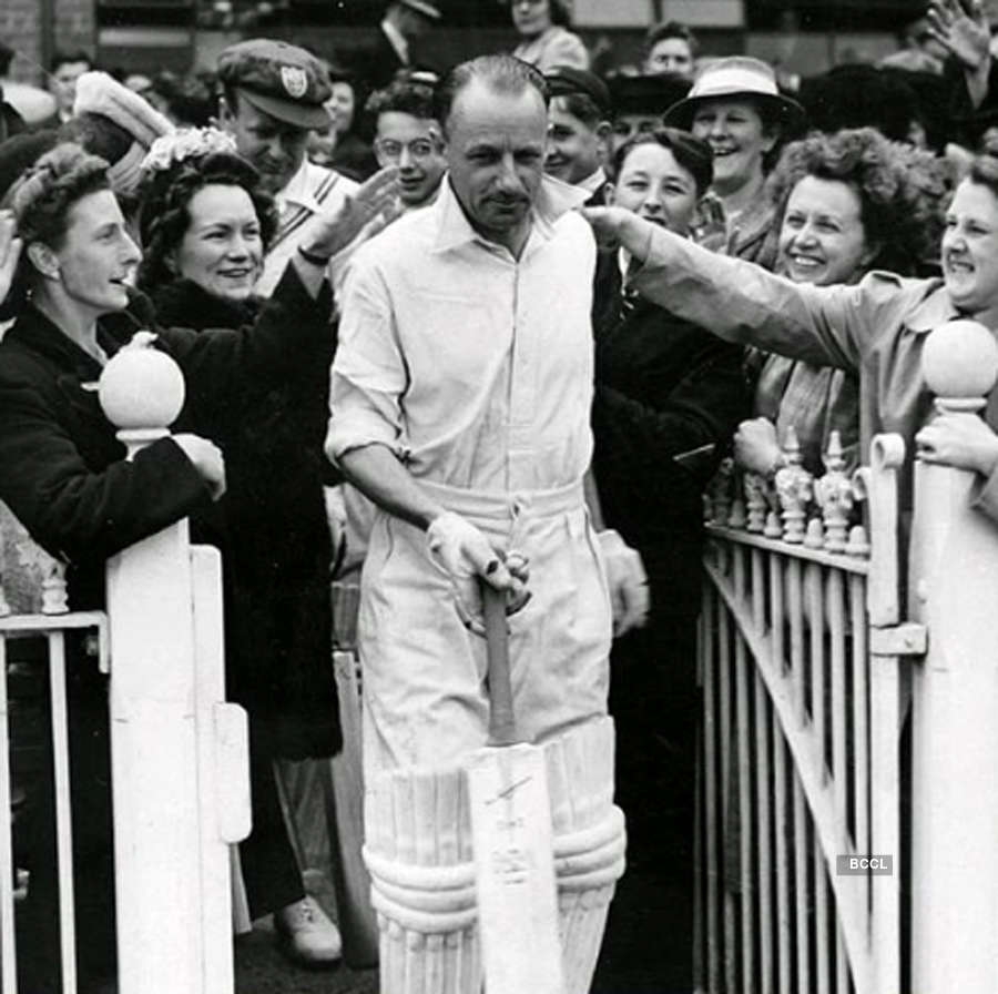 Rare pictures of Sir Don Bradman, one of Sachin Tendulkar's favourite cricketers