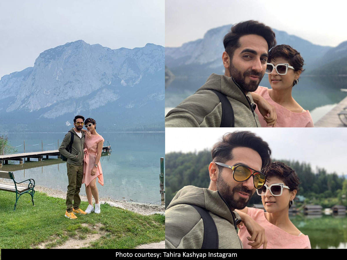 ​Photo: Ayushmann Khurrana and Tahira Kashyap are spending a well-deserved break in Austria