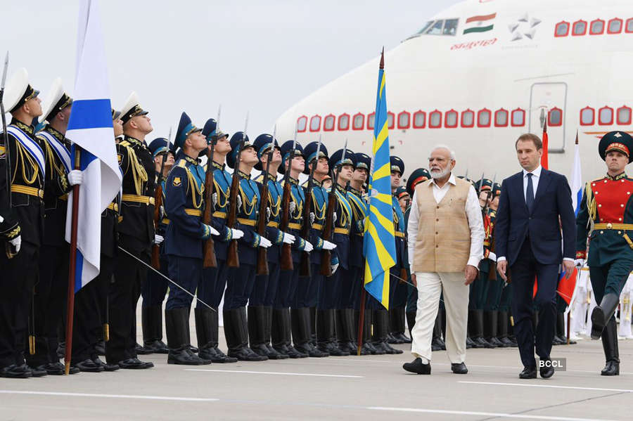 Best pictures from PM Modi's 2-day Russia visit