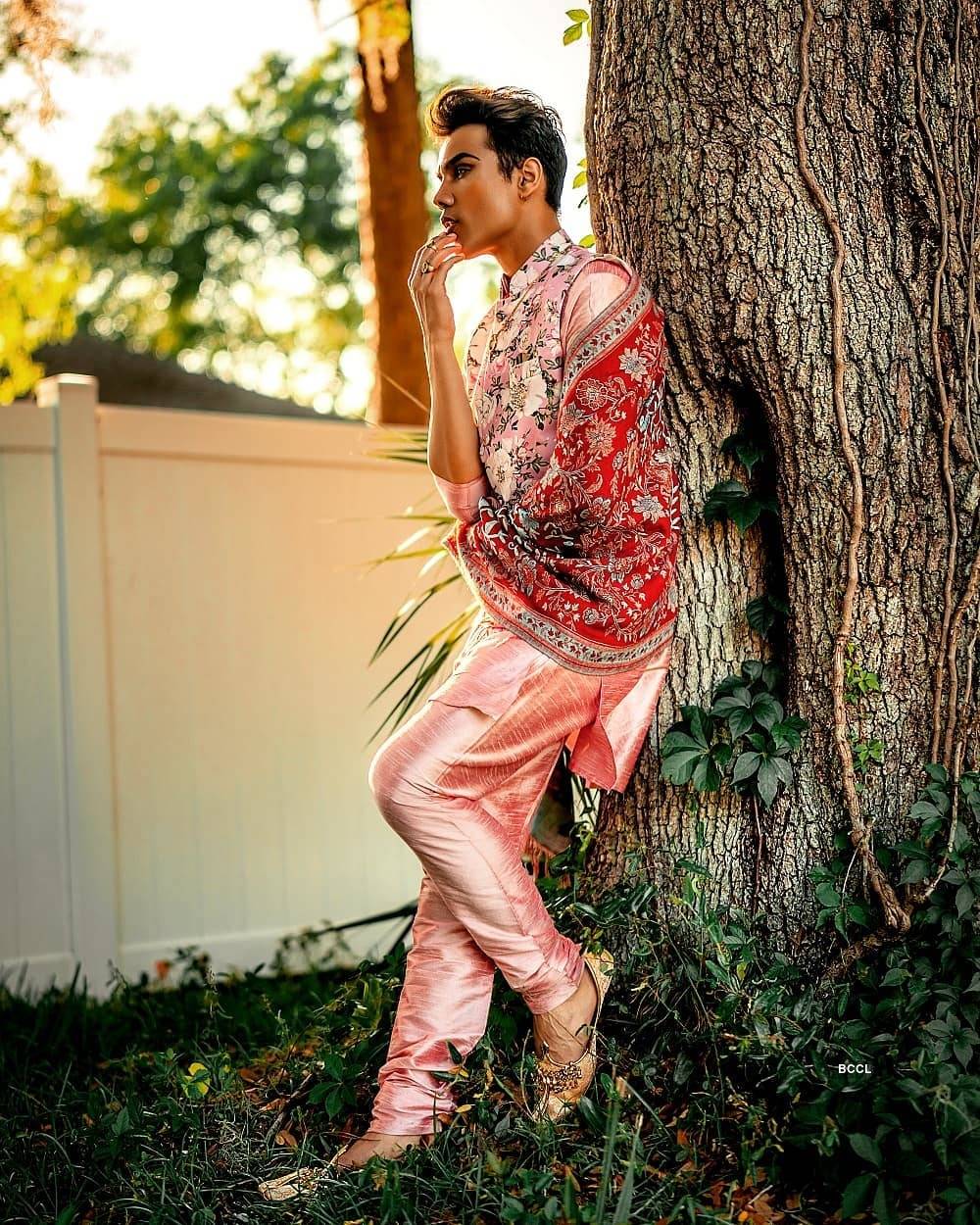 Model Karan Malik is taking the Internet by storm with his stylish pictures