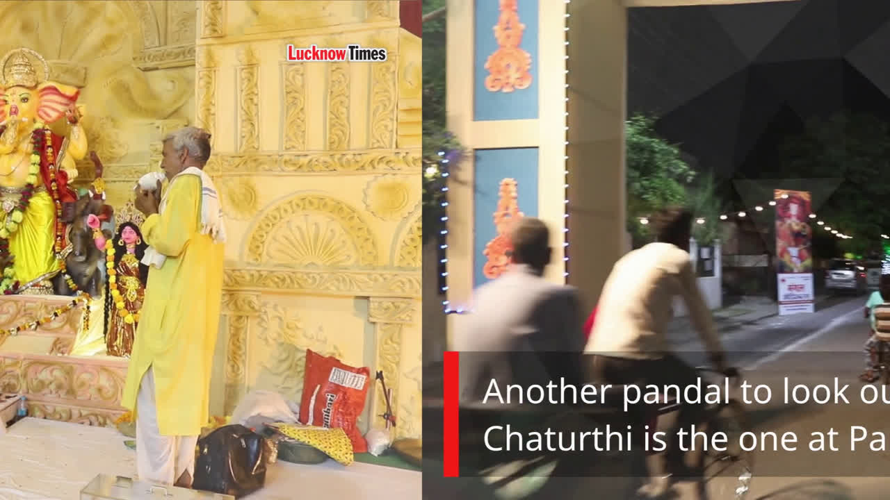 Mustvisit Ganesh pandals in Lucknow Paper Mill Colony