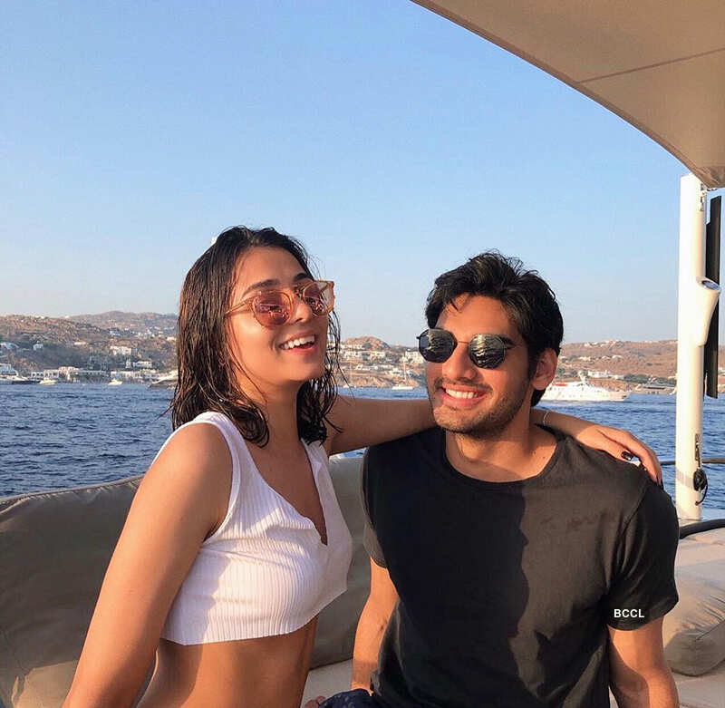 Ahan Shetty and Tania Shroff pictures