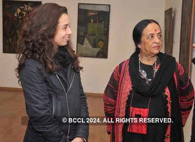 Ram Kumar's art exhibition