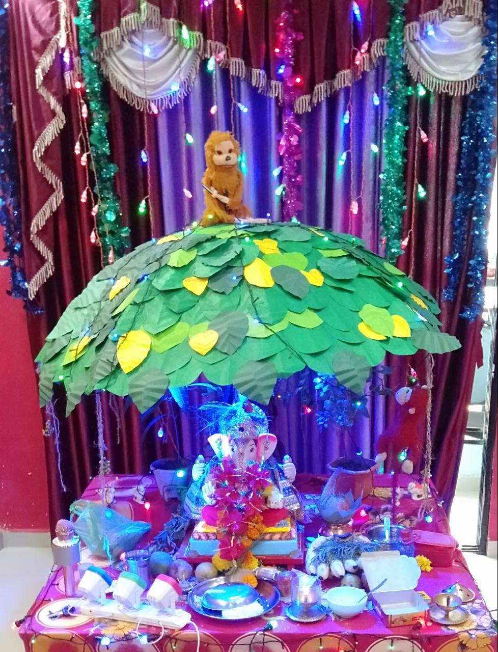 Our Eco Friendly Ganpati Decoration Times Of India