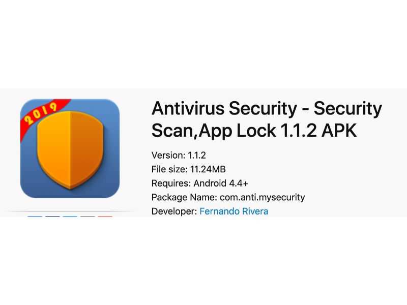 Antivirus security security scan app