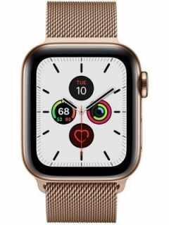 fitbit ionic size vs apple watch 5