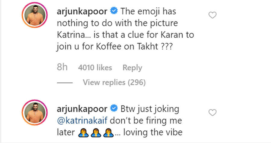 5 Times Arjun Kapoor Hilariously Trolled Katrina Kaif On Social Media ...