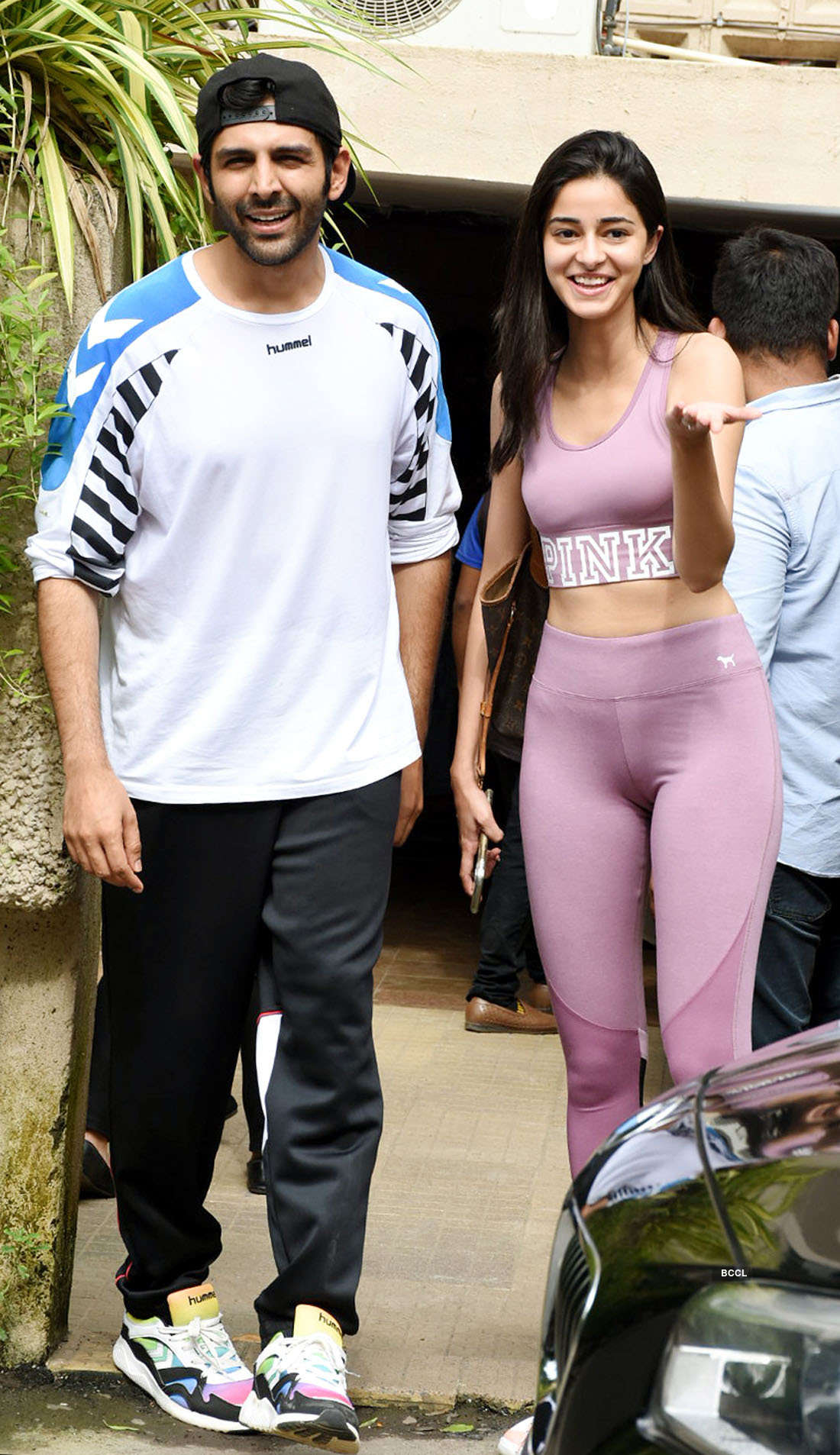 Ananya spotted with Kartik post their dance class
