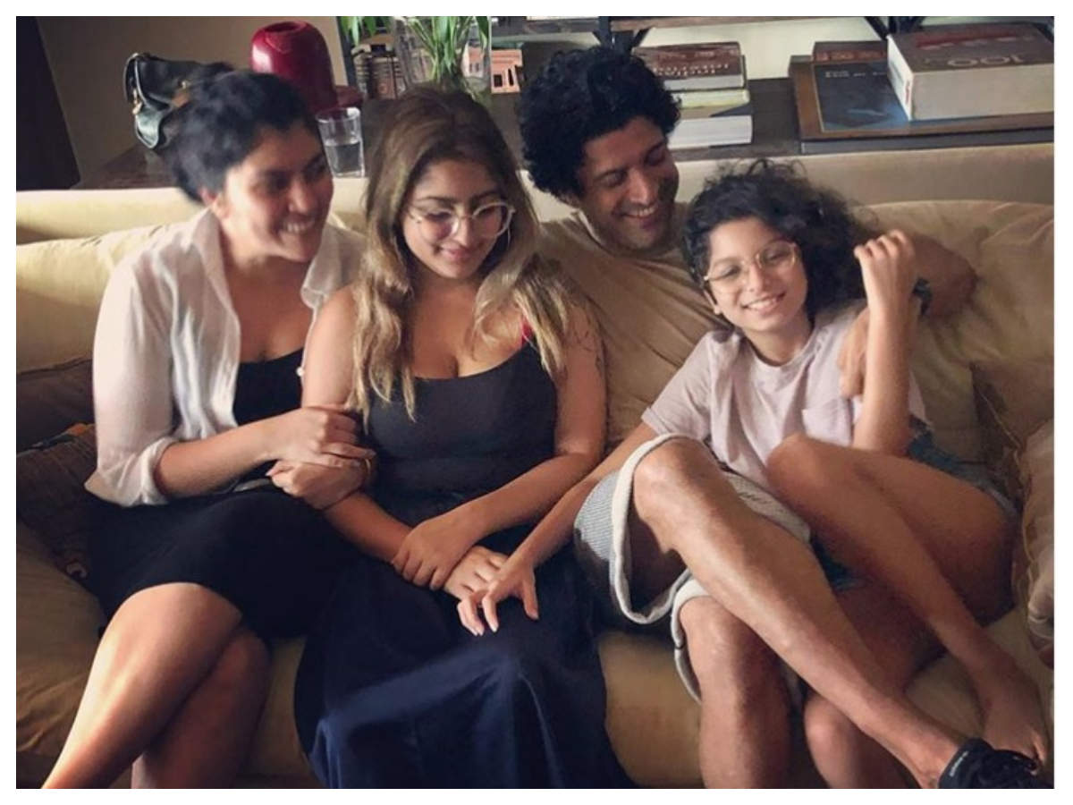 Farhan Akhtar Shares Picture With His Daughter Akira Says She Makes His World Go Round His birthday, what he did before fame, his family life, fun trivia facts family life. farhan akhtar shares picture with his