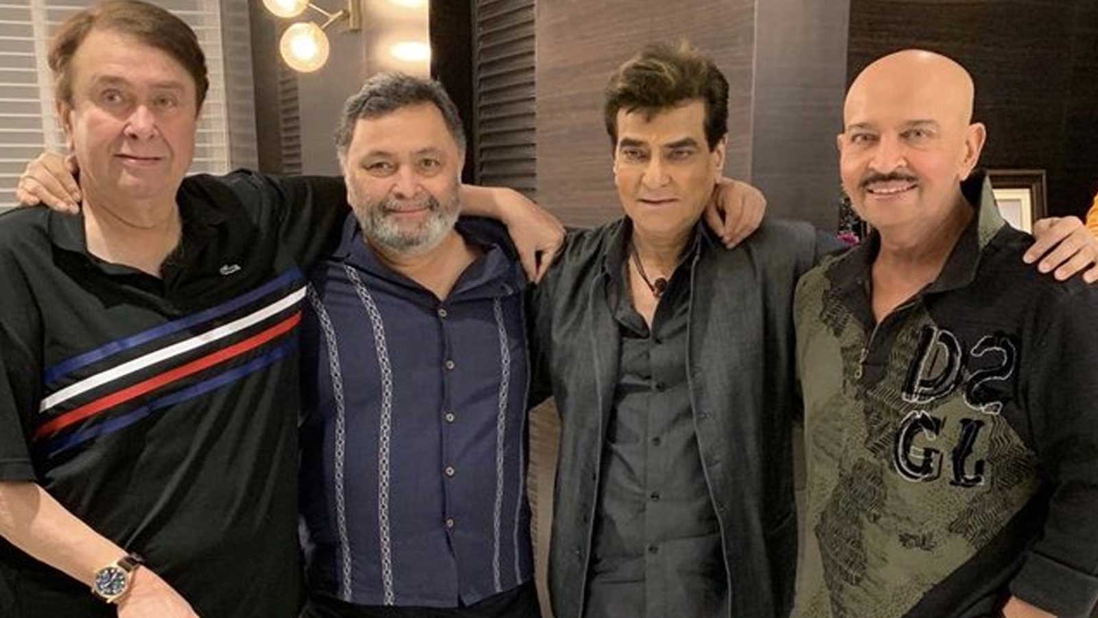 Rishi Kapoor thanks buddies Rakesh Roshan, Randhir Kapoor and Jeetendra ...