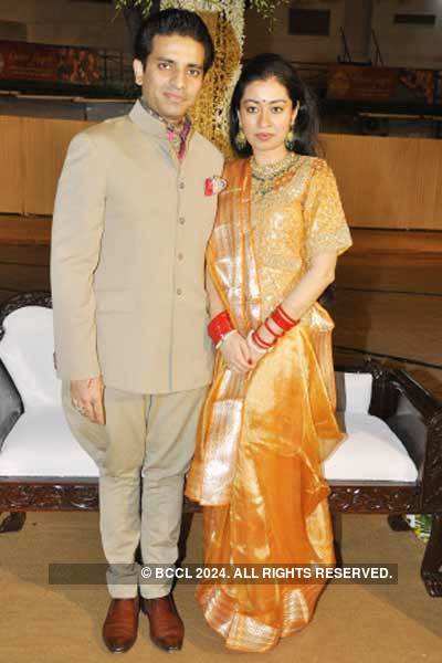 Abhijeet-Viveka's wedding reception