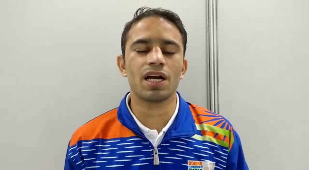 Historic silver for Amit Panghal at World Boxing Championships