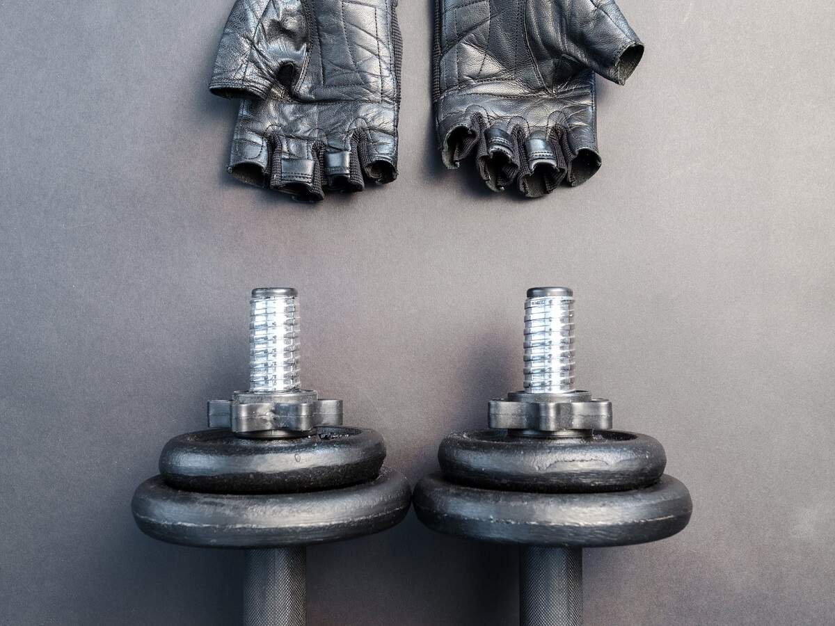 These adjustable dumbbells will be great for working out at home