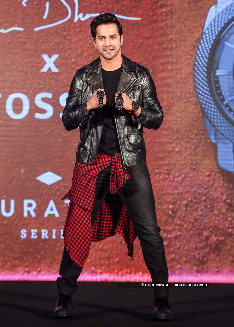 Varun Dhawan launches limited-edition of a watch brand