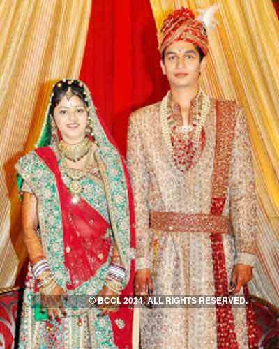 Gaurav and Ashita 's Wedding reception
