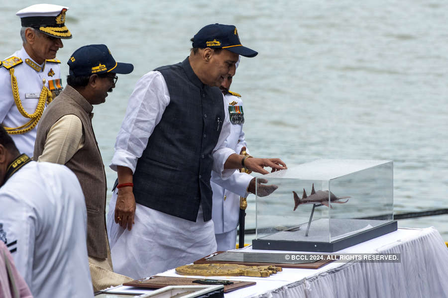 Rajnath commissions INS Khanderi attack submarine