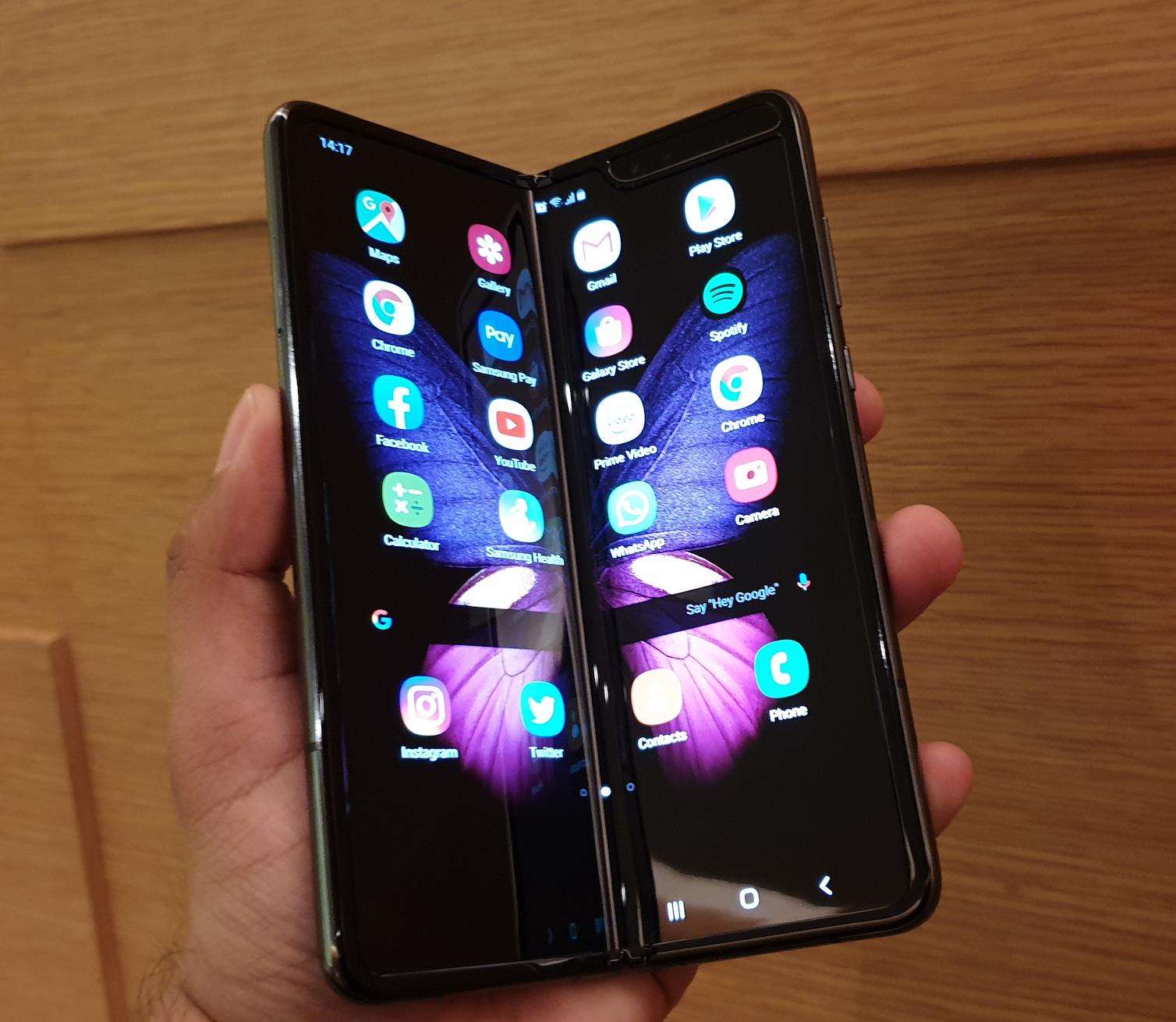 World’s first foldable smartphone, Samsung Galaxy Fold, launches in