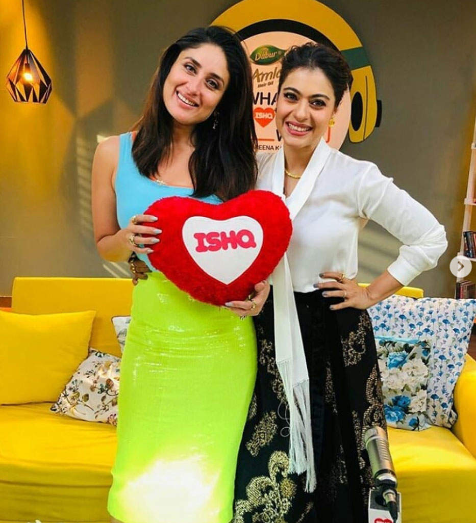 'Only Khushi, No Gham' as Kajol reunites with Kareena Kapoor Khan for