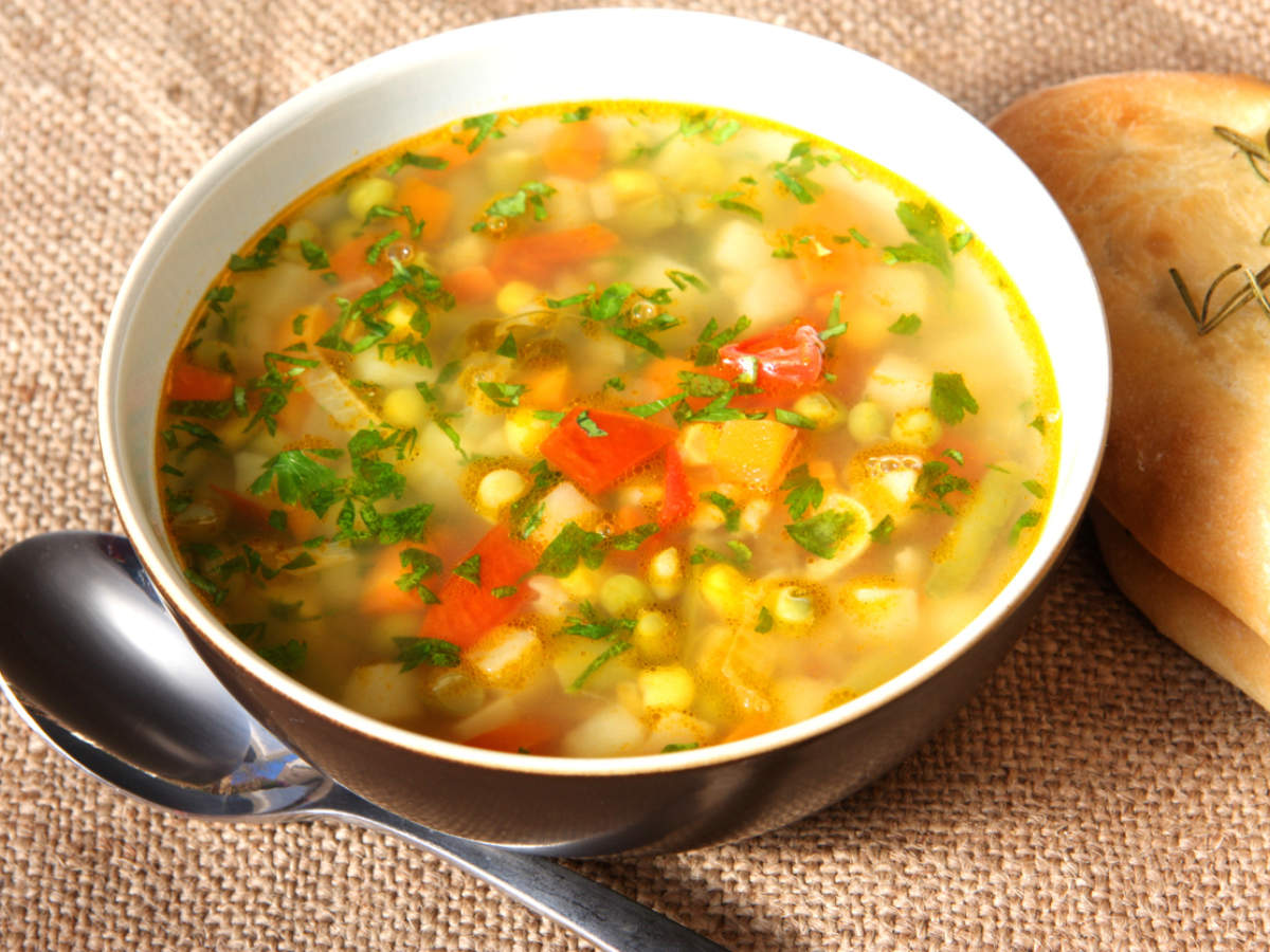 Three easy vegetable soups for quick weight loss