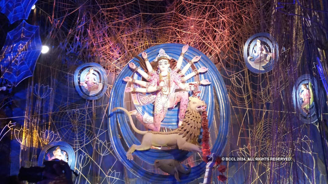 Colourful pictures from Durga Puja celebrations across India