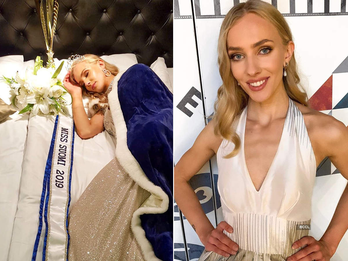 Anni Harjunpää crowned Miss Finland 2019