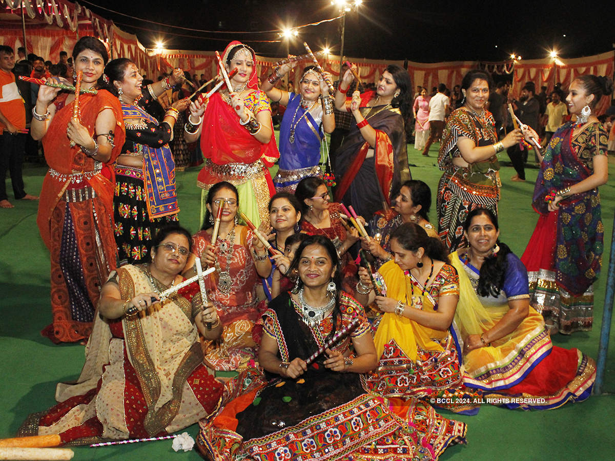 Ladies enjoy Gujarat-style Navaratra in Chandigarh