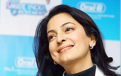 Juhi & Prachi at event