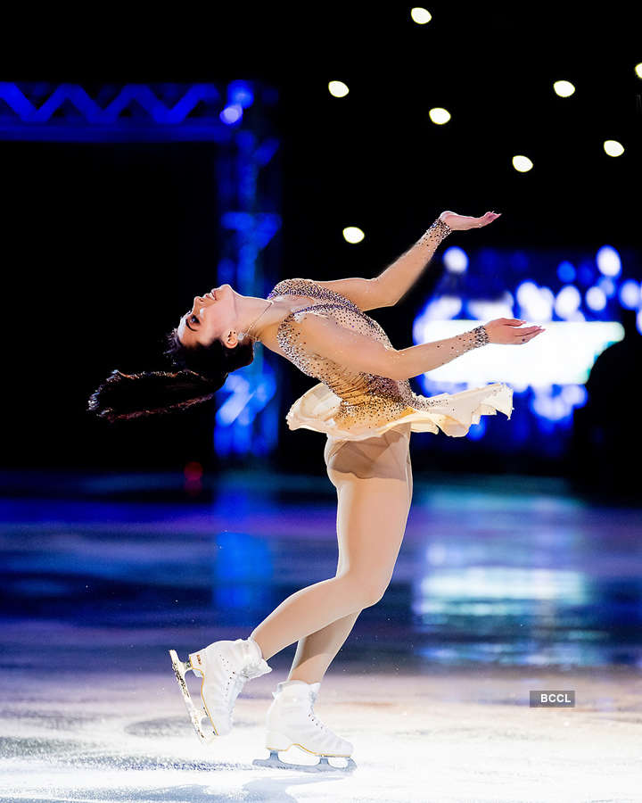 Figure skater Gabrielle Daleman shows off her mesmerising moves in these pictures