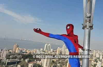 Spiderman arrives in Mumbai