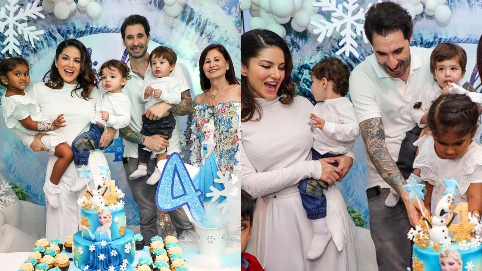 Watch This Video From Sunny Leone S Daughter Nisha Kaur Weber S Birthday Party Is Too Sweet To Miss Hindi Movie News Times Of India