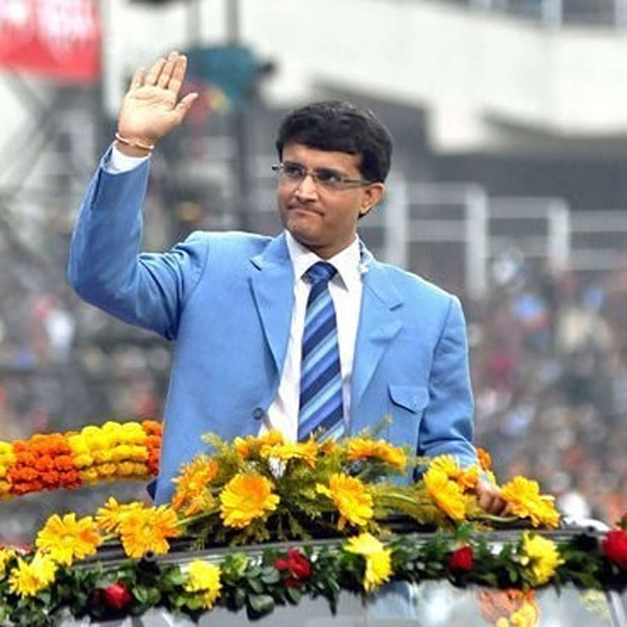 Rare and unseen pictures of BCCI president Sourav Ganguly