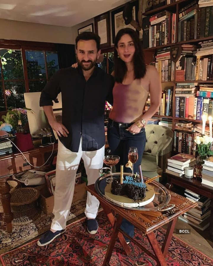Inside pictures from Saif Ali Khan and Kareena Kapoor's wedding anniversary party