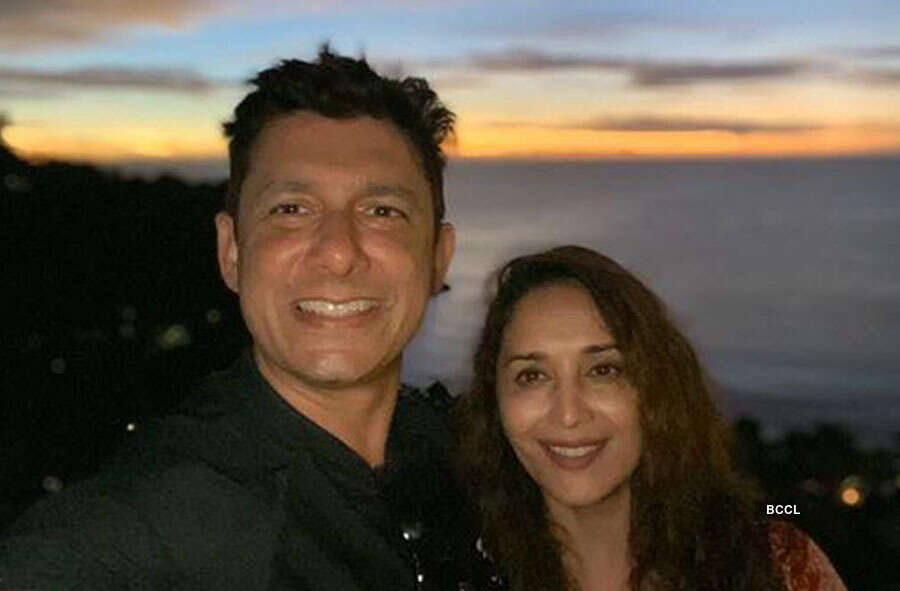 Dr Shriram Nene and Madhuri Dixit