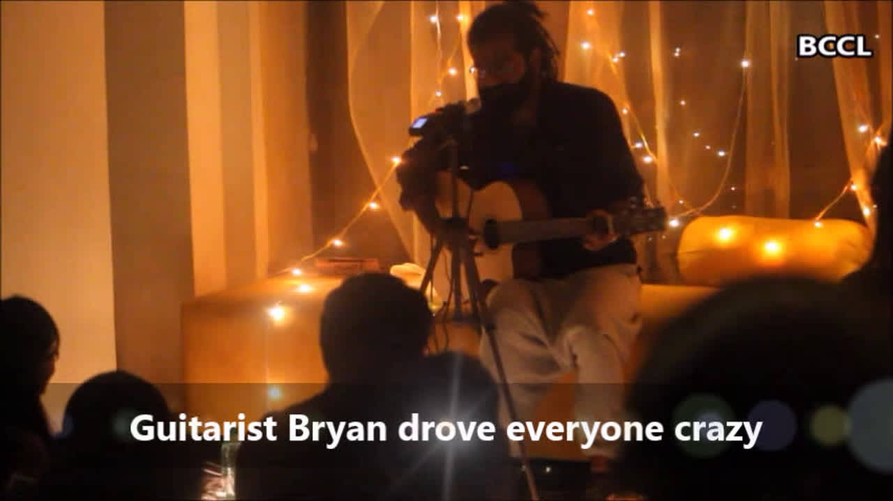 Guitarist Bryan drove everyone crazy