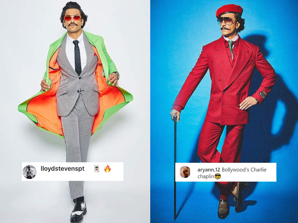Ranveer Singh Looks Dapper In Blue Suit, Shares Pics On Insta
