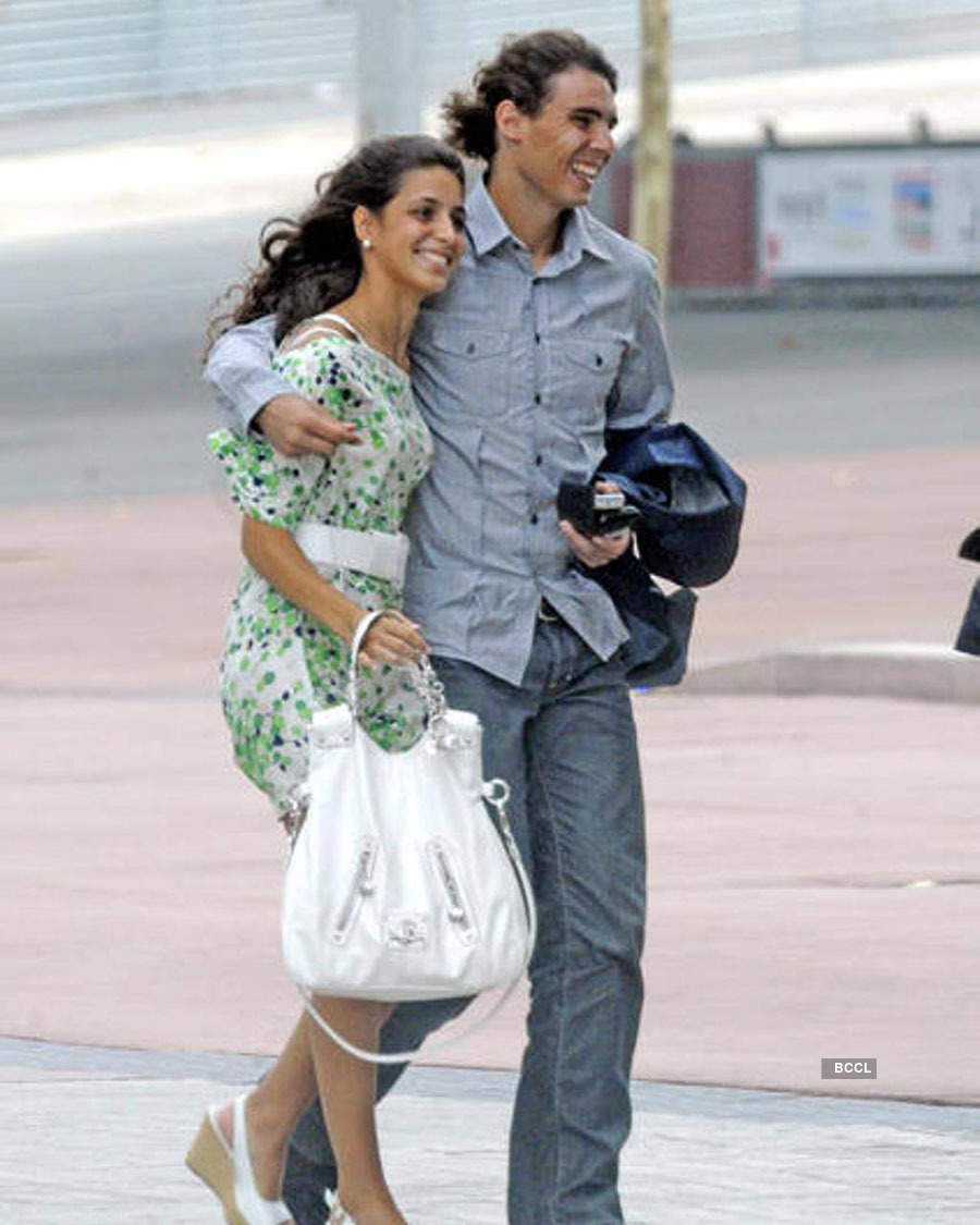Romantic pictures of tennis star Rafael Nadal and wife Xisca Perello ...
