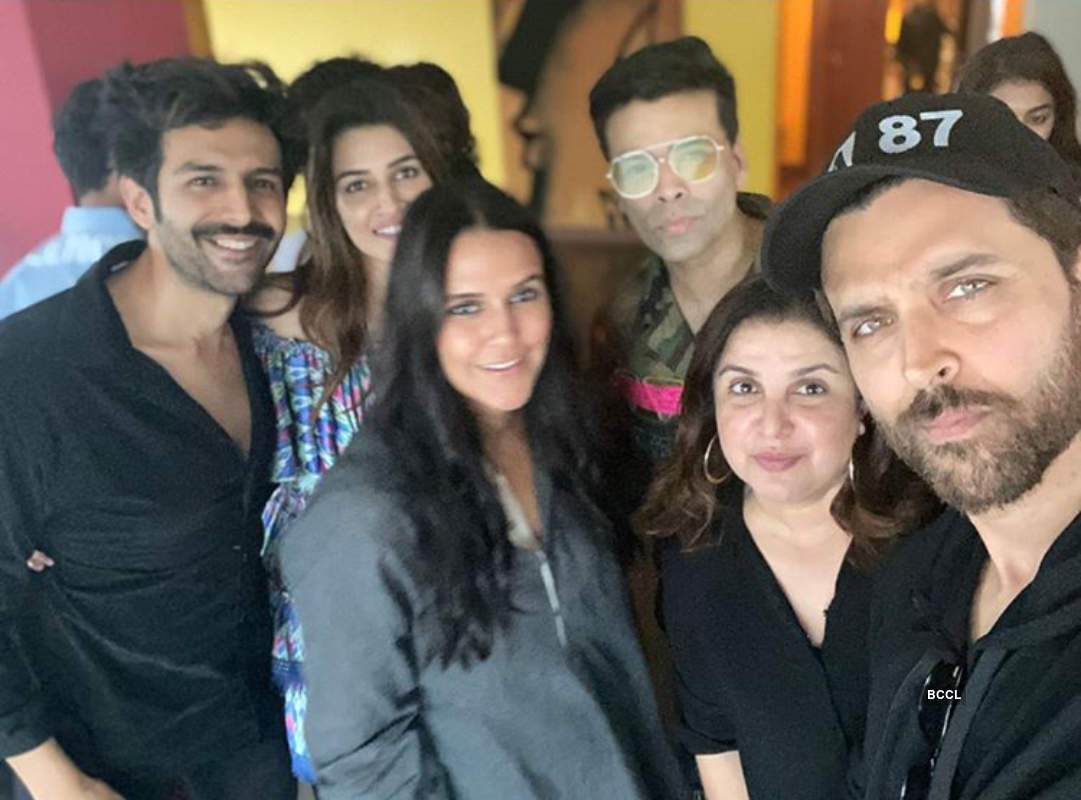 Inside pictures from Farah Khan's starry Sunday lunch party